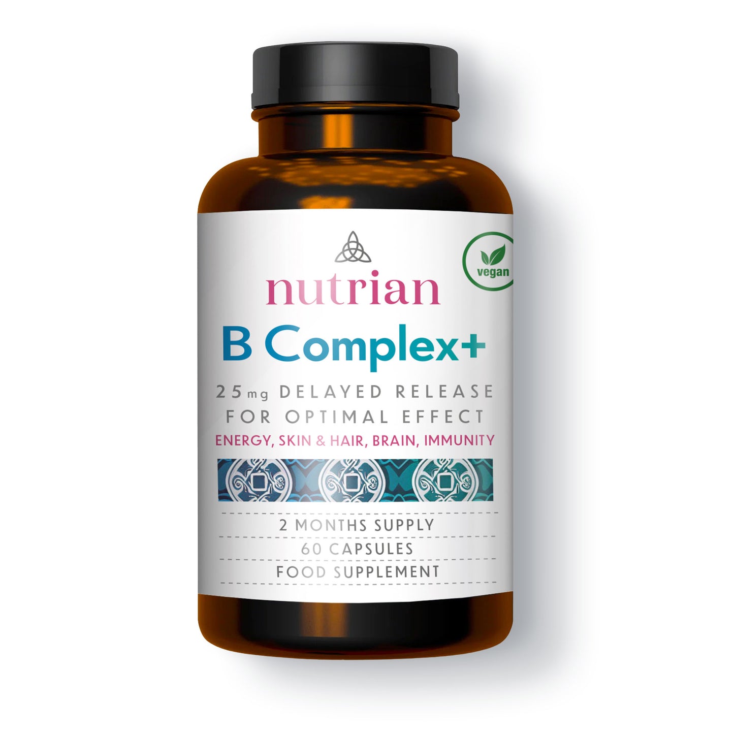 Complejo de vitamina B de alta potencia de Nutrian