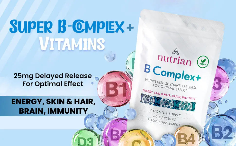 Achieve Glowing Skin in the UK Climate: Vitamin B Complex Benefits from Nutrian - Nutrian
