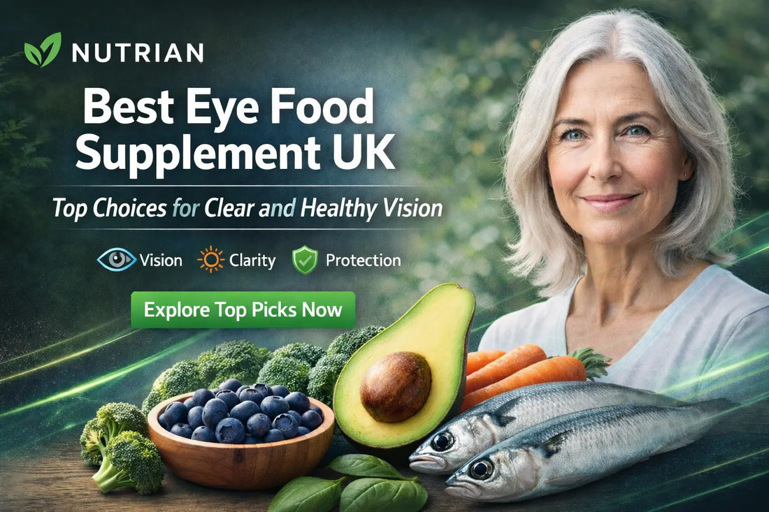Best Eye Food Supplement UK: Top Choices for Clear and Healthy Vision - Nutrian