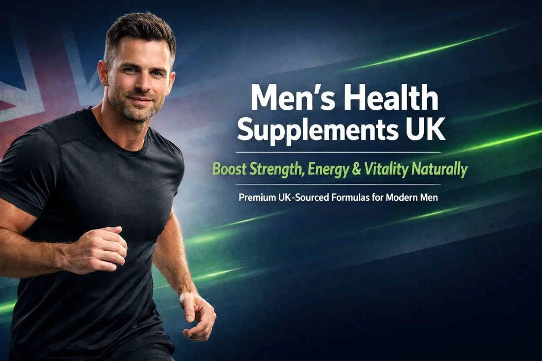 Men’s Health Supplements UK – Boost Strength, Energy & Vitality Naturally
