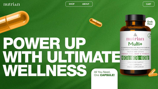 Nutrian Multi+: Boost Energy, Immunity & Wellness with Lifestyle Supplements - Nutrian