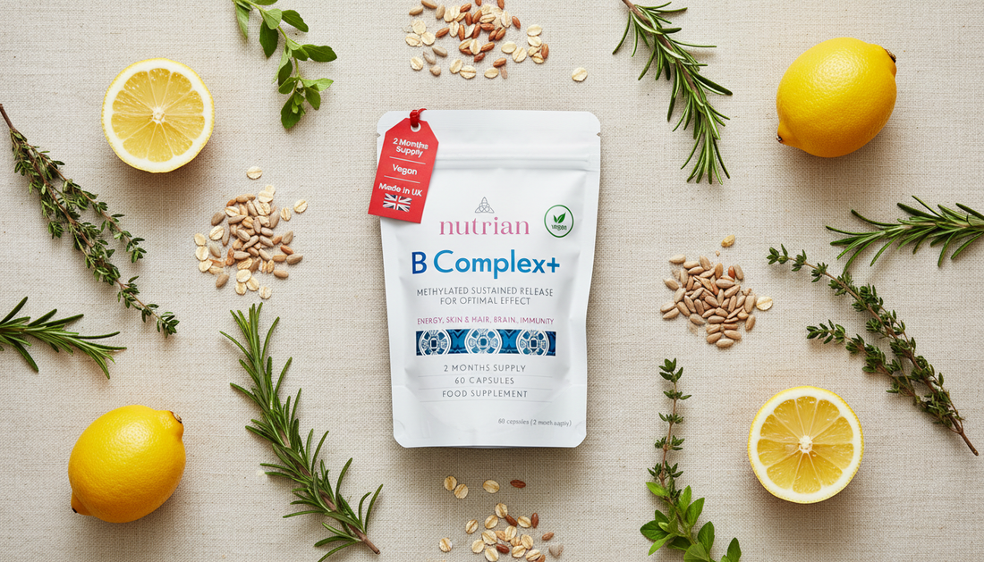 Vitamin B Complex Benefits: Energy, Mood & Skin