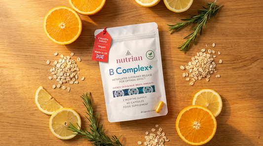 Vitamin B Complex Benefits: Energy, Nerves & Skin Support