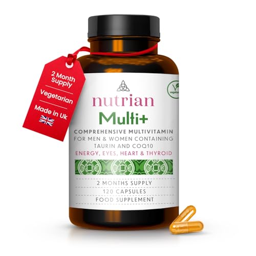 Nutrian Multi+ – Comprehensive Multivitamin - 120 Capsules Nutrian