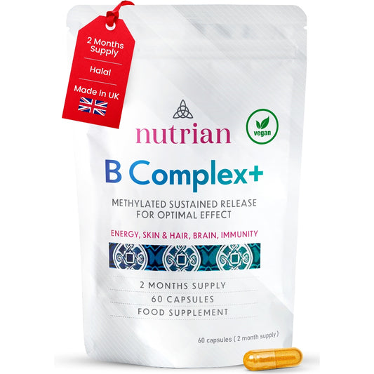 Nutrian B Complex+ supplement package